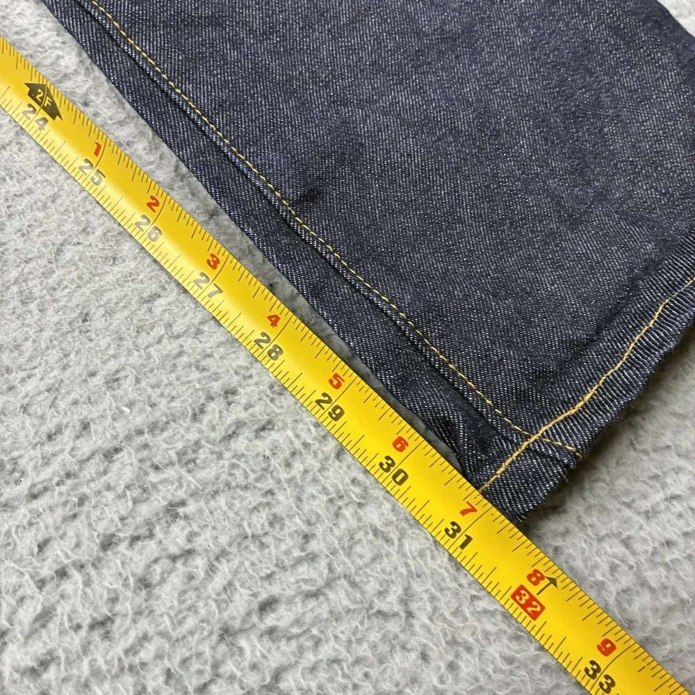 Detroit Denim Co Jeans Men's 35 (33x31) Blue Straight Leg Denim Pants